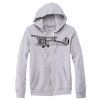 Adult Triblend Full-Zip Fleece Hooded Sweatshirt Thumbnail