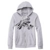 Adult Triblend Full-Zip Fleece Hooded Sweatshirt Thumbnail