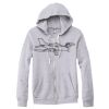 Adult Triblend Full-Zip Fleece Hooded Sweatshirt Thumbnail