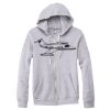 Adult Triblend Full-Zip Fleece Hooded Sweatshirt Thumbnail