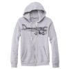 Adult Triblend Full-Zip Fleece Hooded Sweatshirt Thumbnail