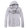 Adult Triblend Full-Zip Fleece Hooded Sweatshirt Thumbnail
