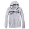 Adult Triblend Full-Zip Fleece Hooded Sweatshirt Thumbnail