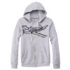 Adult Triblend Full-Zip Fleece Hooded Sweatshirt Thumbnail