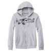 Adult Triblend Full-Zip Fleece Hooded Sweatshirt Thumbnail