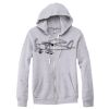 Adult Triblend Full-Zip Fleece Hooded Sweatshirt Thumbnail