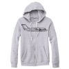 Adult Triblend Full-Zip Fleece Hooded Sweatshirt Thumbnail
