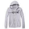 Adult Triblend Full-Zip Fleece Hooded Sweatshirt Thumbnail