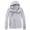 Adult Triblend Full-Zip Fleece Hooded Sweatshirt Thumbnail