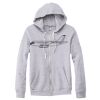 Adult Triblend Full-Zip Fleece Hooded Sweatshirt Thumbnail