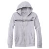 Adult Triblend Full-Zip Fleece Hooded Sweatshirt Thumbnail