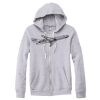 Adult Triblend Full-Zip Fleece Hooded Sweatshirt Thumbnail