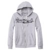 Adult Triblend Full-Zip Fleece Hooded Sweatshirt Thumbnail
