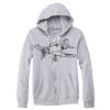 Adult Triblend Full-Zip Fleece Hooded Sweatshirt Thumbnail
