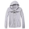 Adult Triblend Full-Zip Fleece Hooded Sweatshirt Thumbnail