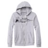 Adult Triblend Full-Zip Fleece Hooded Sweatshirt Thumbnail