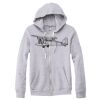 Adult Triblend Full-Zip Fleece Hooded Sweatshirt Thumbnail