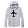 Adult Triblend Full-Zip Fleece Hooded Sweatshirt Thumbnail