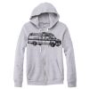 Adult Triblend Full-Zip Fleece Hooded Sweatshirt Thumbnail