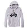 Adult Triblend Full-Zip Fleece Hooded Sweatshirt Thumbnail