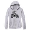Adult Triblend Full-Zip Fleece Hooded Sweatshirt Thumbnail