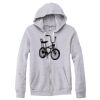 Adult Triblend Full-Zip Fleece Hooded Sweatshirt Thumbnail