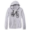 Adult Triblend Full-Zip Fleece Hooded Sweatshirt Thumbnail