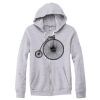 Adult Triblend Full-Zip Fleece Hooded Sweatshirt Thumbnail