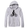 Adult Triblend Full-Zip Fleece Hooded Sweatshirt Thumbnail