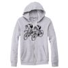 Adult Triblend Full-Zip Fleece Hooded Sweatshirt Thumbnail