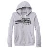 Adult Triblend Full-Zip Fleece Hooded Sweatshirt Thumbnail