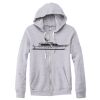 Adult Triblend Full-Zip Fleece Hooded Sweatshirt Thumbnail