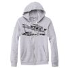 Adult Triblend Full-Zip Fleece Hooded Sweatshirt Thumbnail