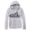 Adult Triblend Full-Zip Fleece Hooded Sweatshirt Thumbnail