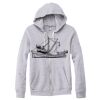 Adult Triblend Full-Zip Fleece Hooded Sweatshirt Thumbnail
