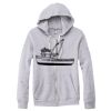 Adult Triblend Full-Zip Fleece Hooded Sweatshirt Thumbnail