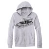 Adult Triblend Full-Zip Fleece Hooded Sweatshirt Thumbnail