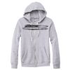 Adult Triblend Full-Zip Fleece Hooded Sweatshirt Thumbnail