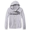 Adult Triblend Full-Zip Fleece Hooded Sweatshirt Thumbnail