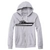 Adult Triblend Full-Zip Fleece Hooded Sweatshirt Thumbnail
