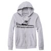 Adult Triblend Full-Zip Fleece Hooded Sweatshirt Thumbnail