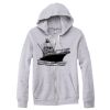 Adult Triblend Full-Zip Fleece Hooded Sweatshirt Thumbnail