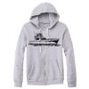 Adult Triblend Full-Zip Fleece Hooded Sweatshirt Thumbnail