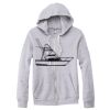Adult Triblend Full-Zip Fleece Hooded Sweatshirt Thumbnail
