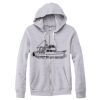 Adult Triblend Full-Zip Fleece Hooded Sweatshirt Thumbnail