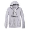 Adult Triblend Full-Zip Fleece Hooded Sweatshirt Thumbnail