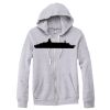 Adult Triblend Full-Zip Fleece Hooded Sweatshirt Thumbnail