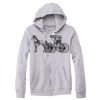 Adult Triblend Full-Zip Fleece Hooded Sweatshirt Thumbnail