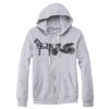 Adult Triblend Full-Zip Fleece Hooded Sweatshirt Thumbnail