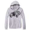 Adult Triblend Full-Zip Fleece Hooded Sweatshirt Thumbnail